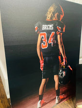 Customized Player Yard Sign